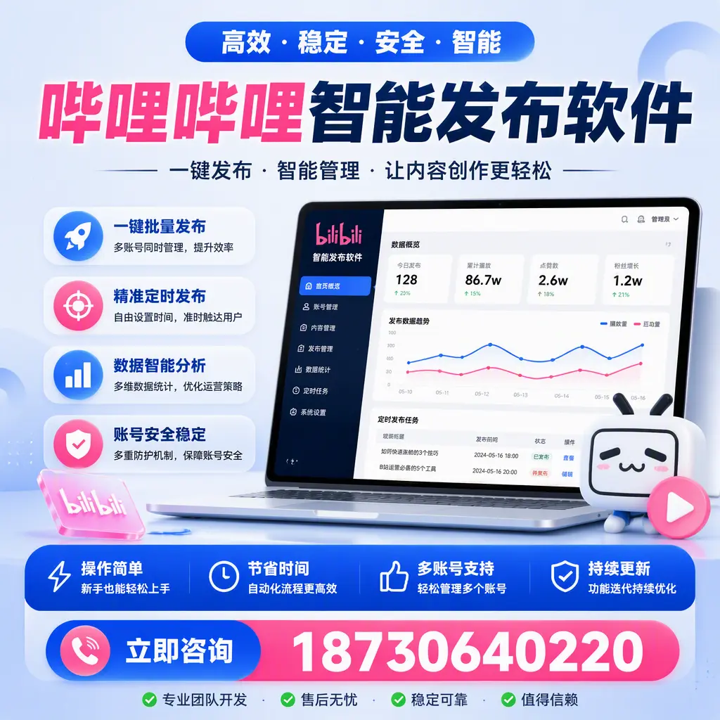 如何在 哈尔滨 制定有效的哔哩哔哩智能发布策略